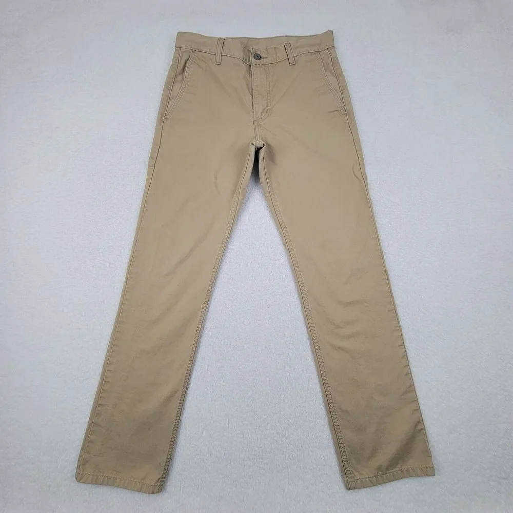 Levis‎ White Tab Khaki Pants Mens 30 x 30 Measures 30 x 29 100% Cotton ***READ
